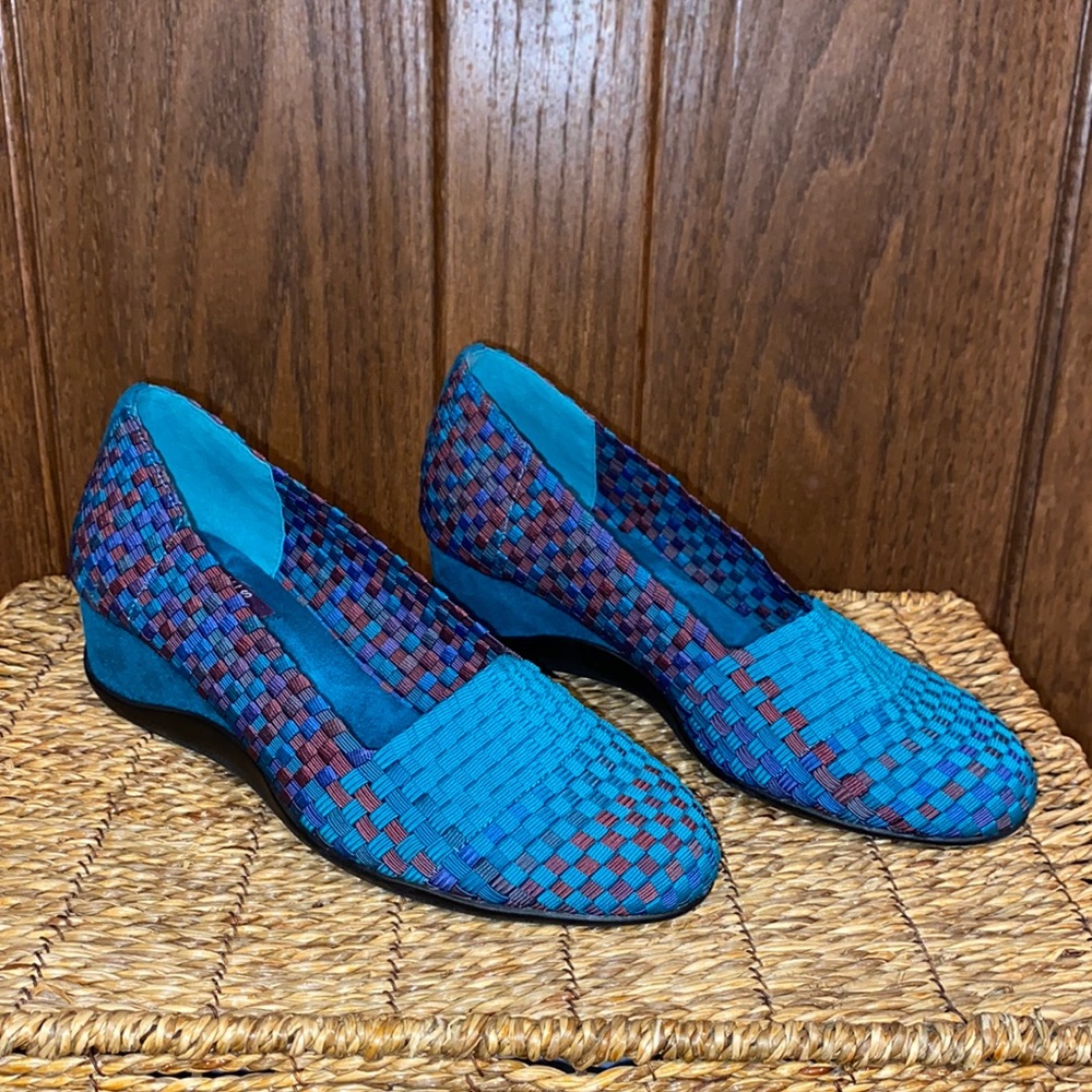 ZEE Alexis Trina Black Royal Multi Wedge